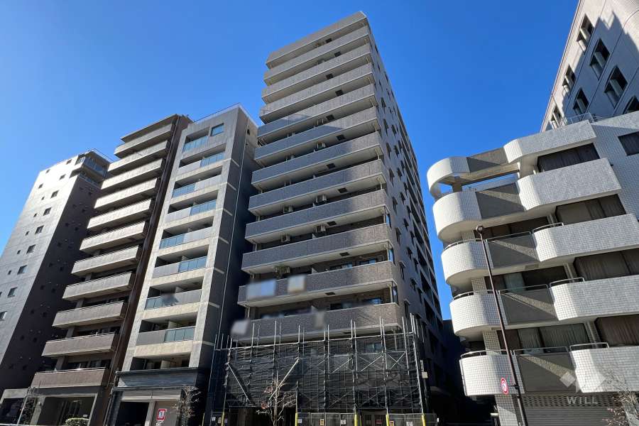 ナイスアーバン浅草の外観（北東側から）