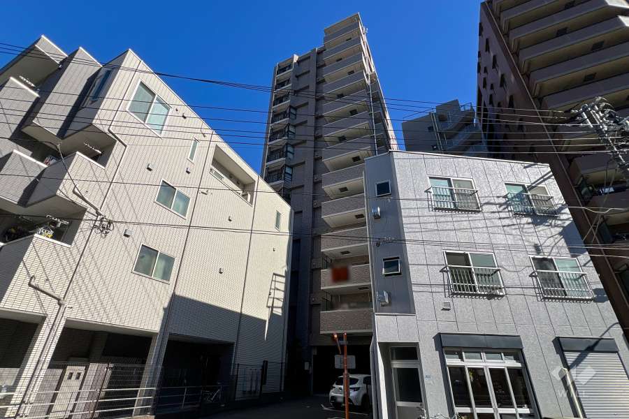 ナイスアーバン浅草の外観（南西側から）