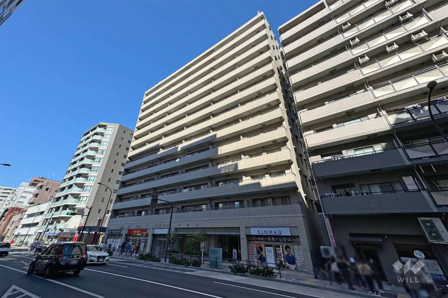 ランドール浅草の外観(南東側から）