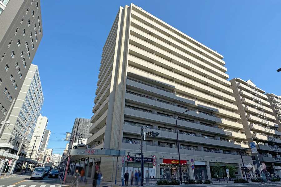 ランドール浅草の外観(南西側から）