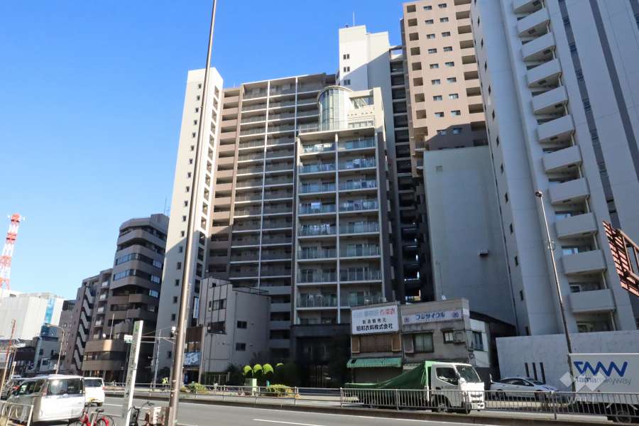 東京ビューマークスの外観(西側から)