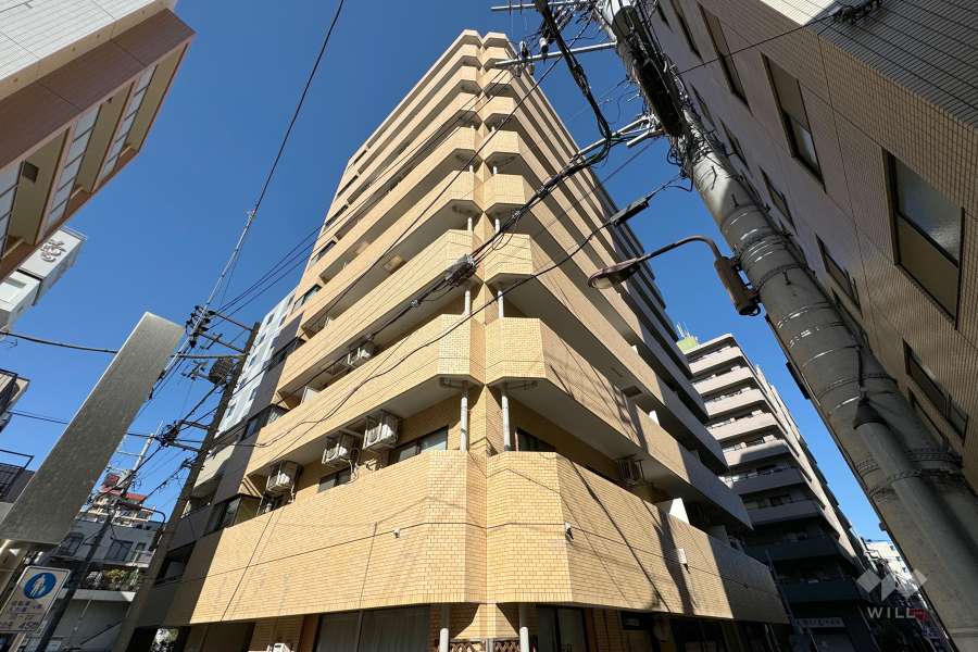 ライオンズマンション浅草の外観（南東側から）