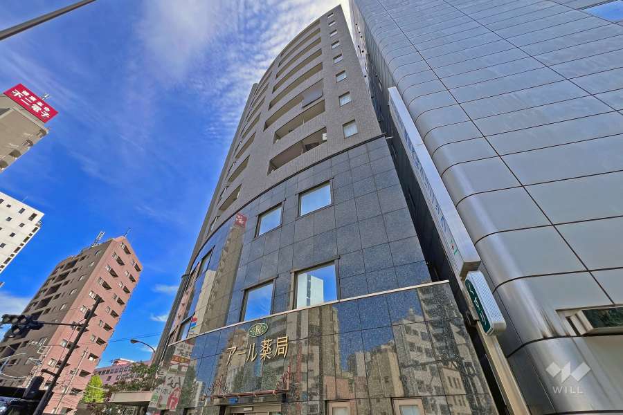 リバーサイドタワー蔵前の外観（西側から）