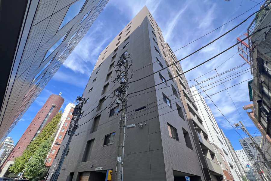 日神デュオステージ浅草橋の外観（南側から）