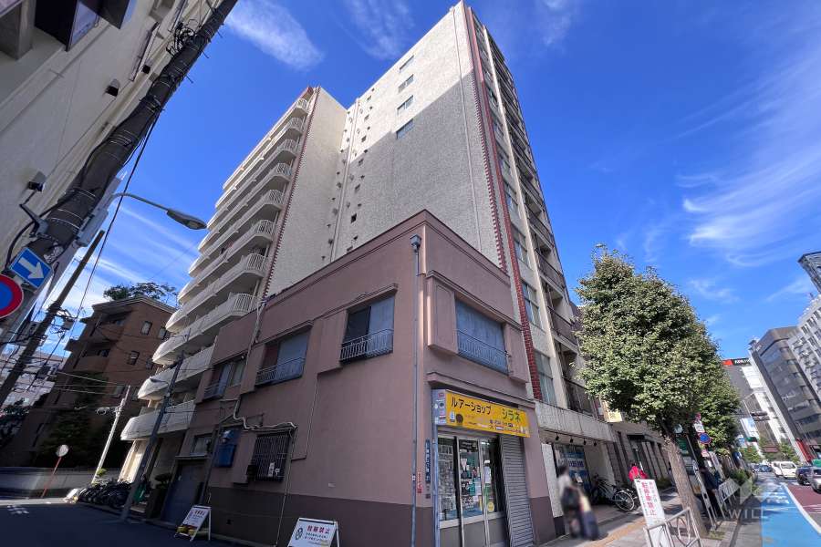 カーサ蔵前の外観（南東側から）