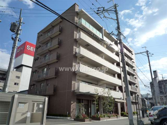ジオ阪急川西の外観（北西側から）