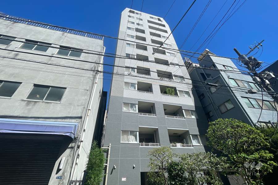 ライオンズシティ蔵前の外観（北西側から）