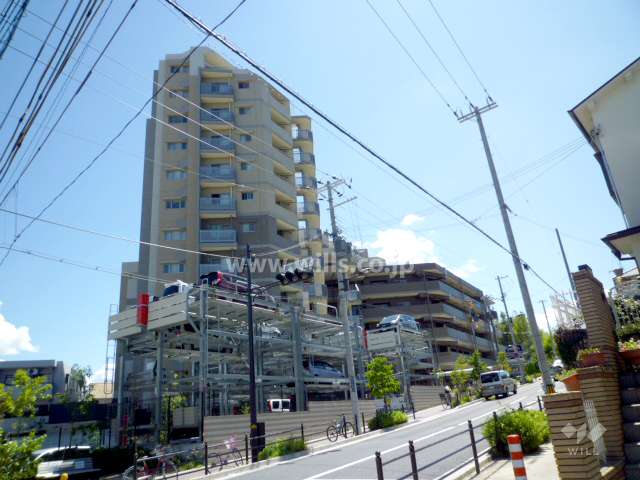 プロパレス吹田モナークヒルズの外観（北東側から）