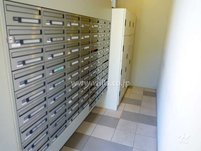 メールボックスと宅配ボックス