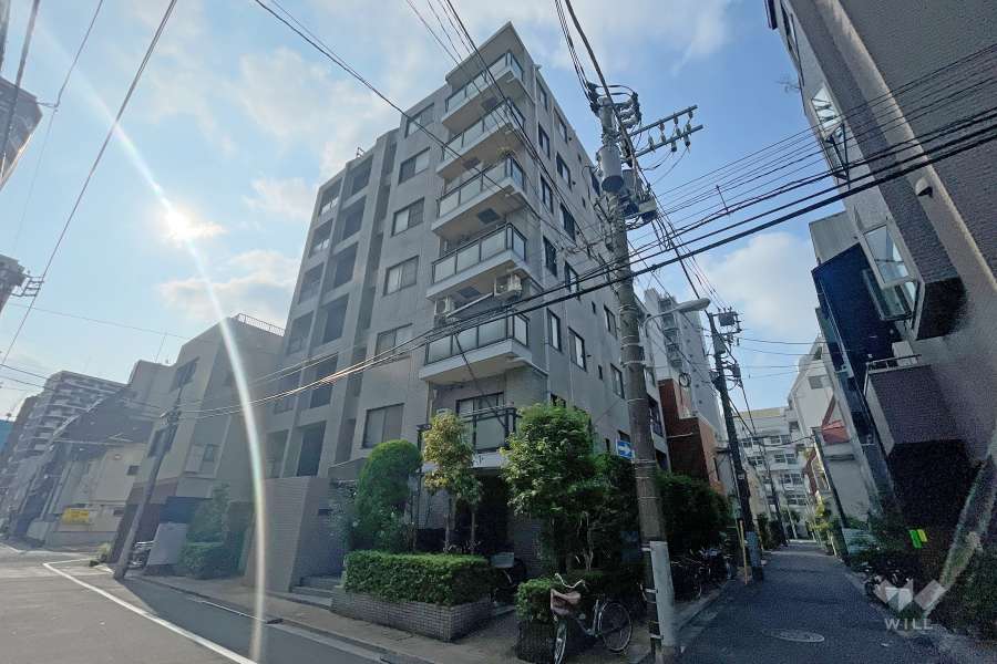 藤和シティホームズ上野の外観（北西側から）