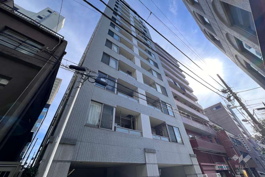 藤和シティホームズ蔵前駅前クレーデルコートの外観（北西側から）