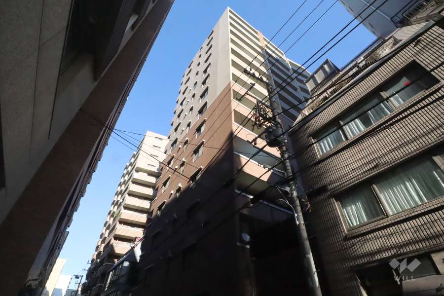 クレストフォルム上野グランステージの外観(西側から)　　