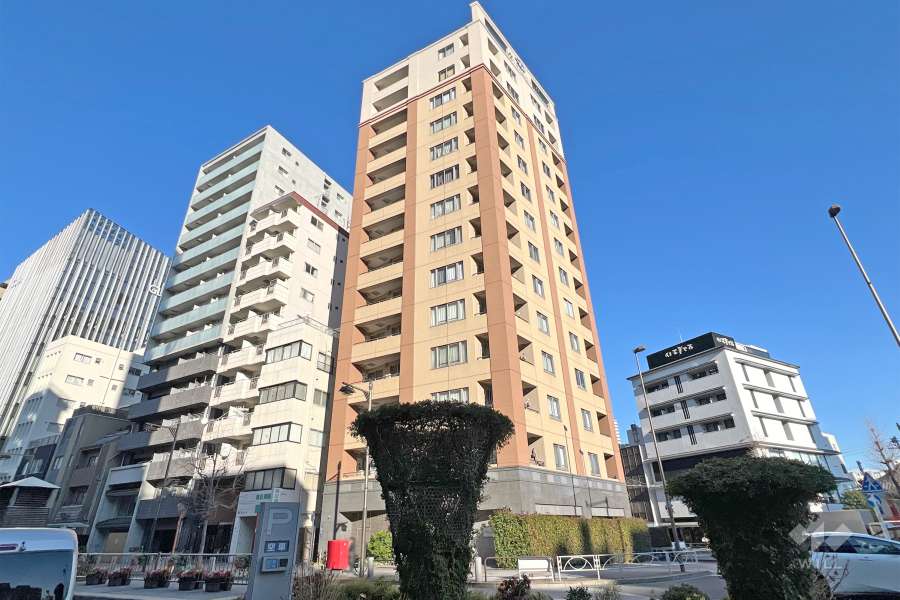 ダイナシティ雷門の外観（南西側から）