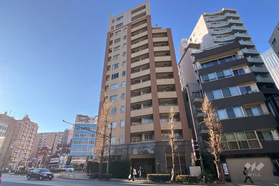 ダイナシティ雷門の外観（北東側から）