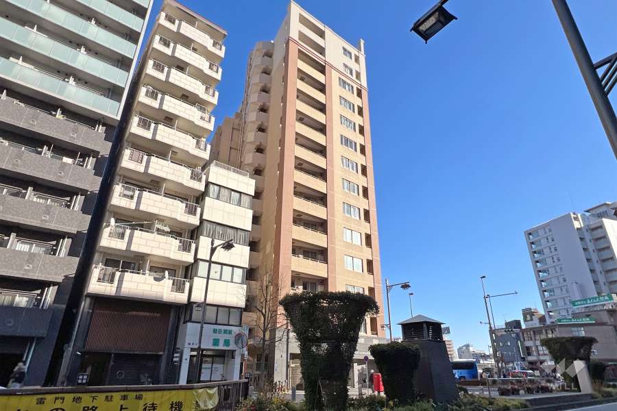 ダイナシティ雷門の外観（北西側から）
