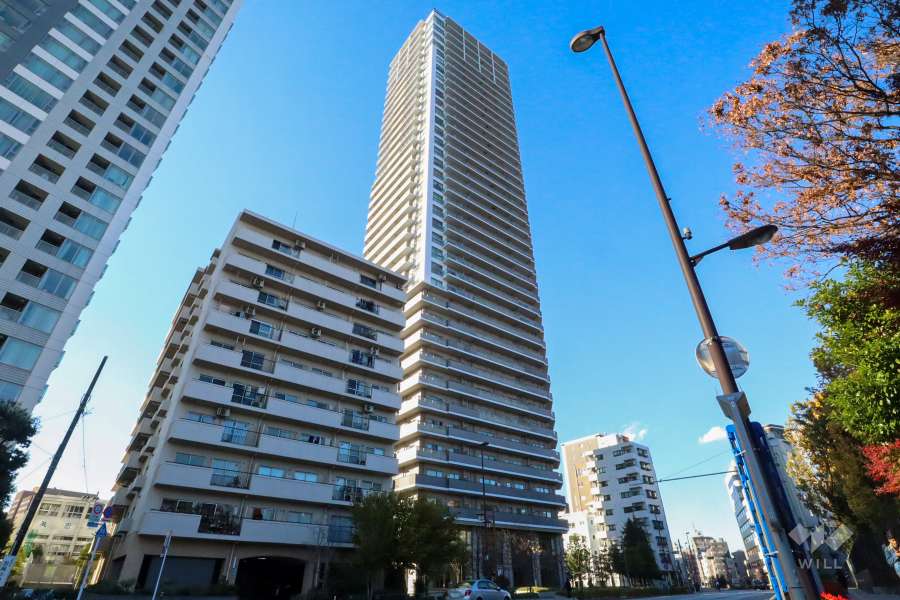 ルネッサンスタワー上野池之端の外観(南東側から)