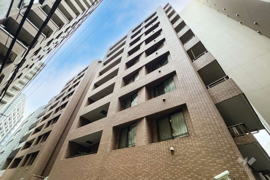 朝日サテライト上野の外観（北東側から）