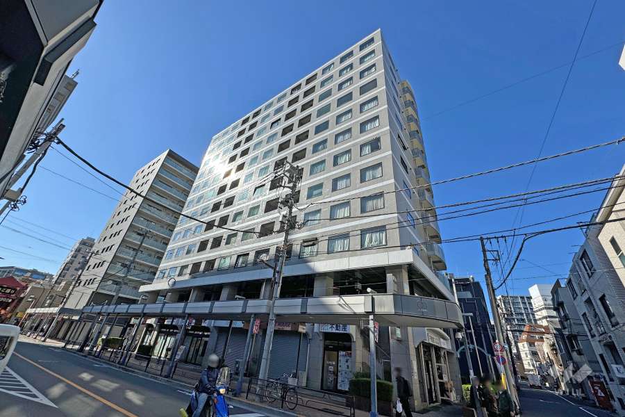 ディアハイム浅草の外観（北東側から）