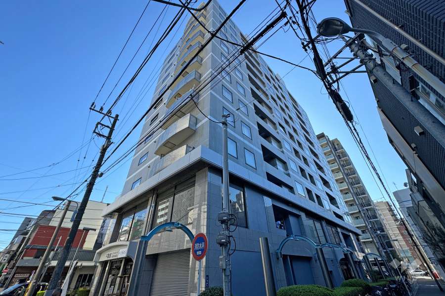 ディアハイム浅草の外観（北西側から）