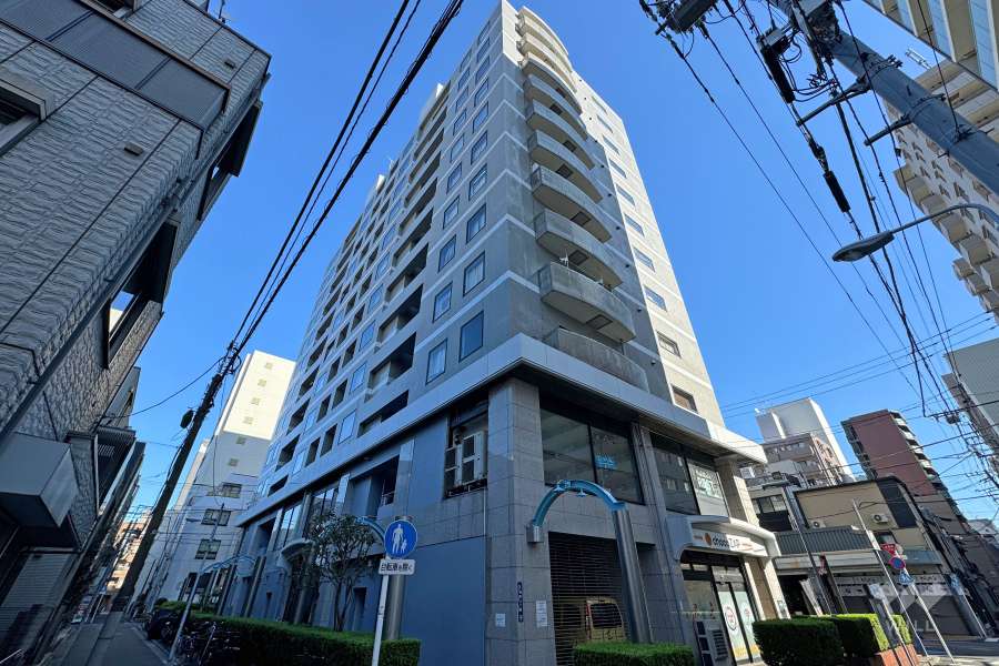 ディアハイム浅草の外観（南西側から）