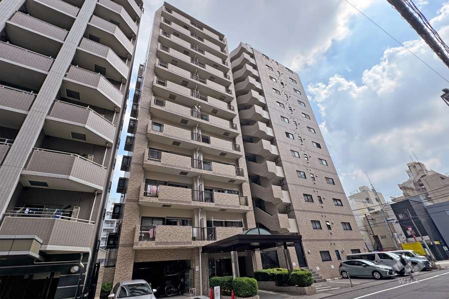 サンレイ浅草の外観（北西側から）