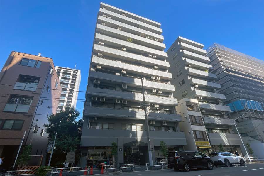 モリス御徒町の外観（北西側から）