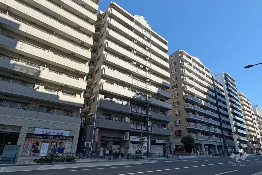 キャピタルプラザ浅草の外観（南西側から）