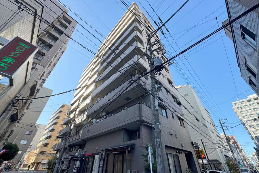 キャピタルプラザ浅草の外観（北東側から）