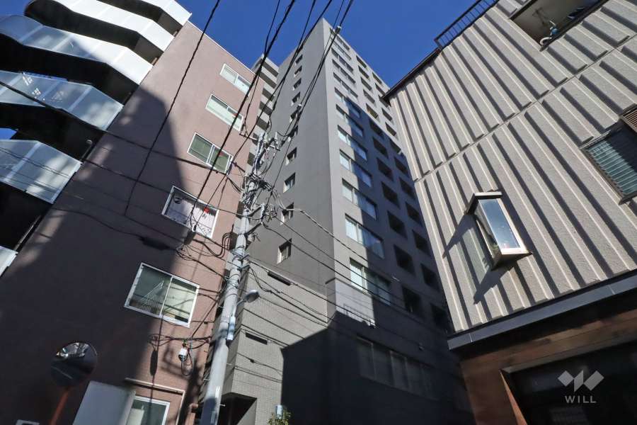 ミサワホームズ三ノ輪の外観（南西側から）