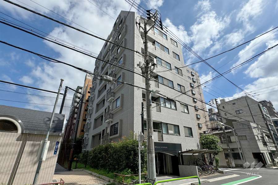 藤和シティホームズ上野山伏町の外観（南西側から）