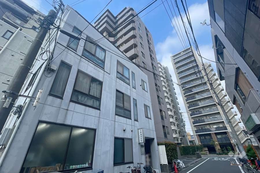 ヴィルヌーブ入谷の外観（北東側から）