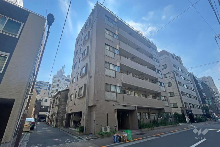 グランベル上野の杜の外観（北西側から）