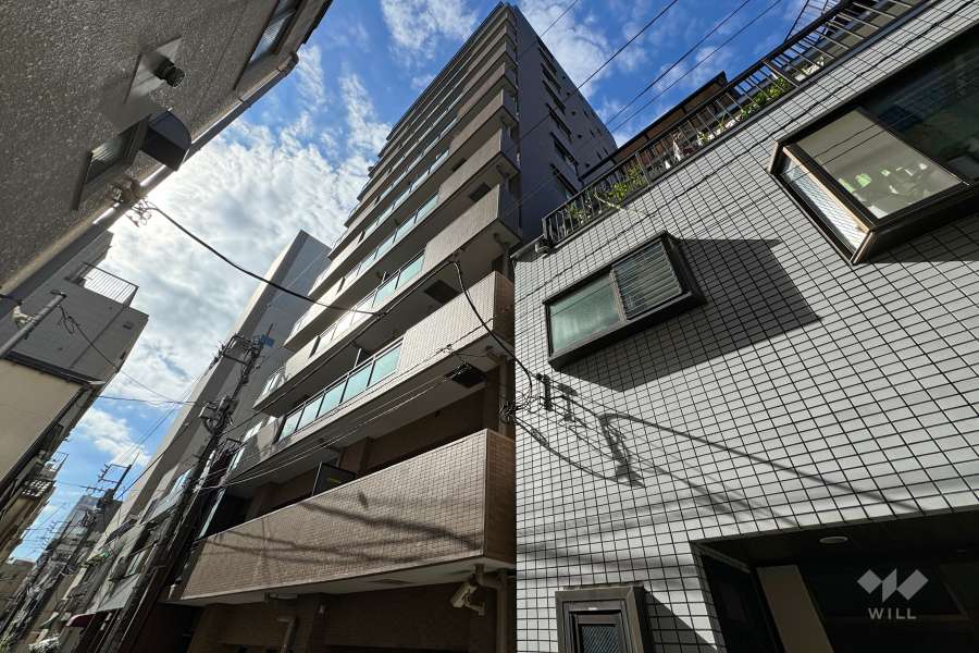 ダイアパレス西浅草グランマジェストの外観（北東側から）