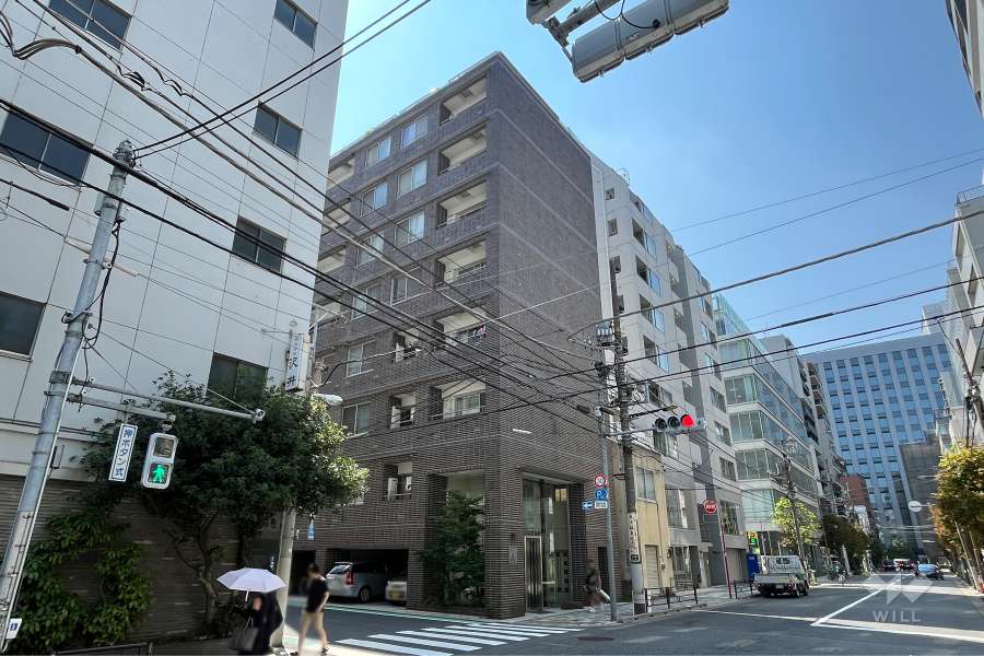 K2マンション浅草橋の外観（北東側から）