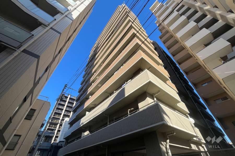 日神パレステージ三ノ輪国際通りの外観（南西側から）