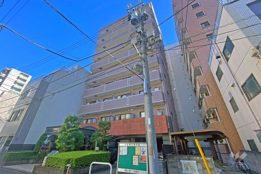 ソアブール御徒町コンフォートの外観（北西側から）