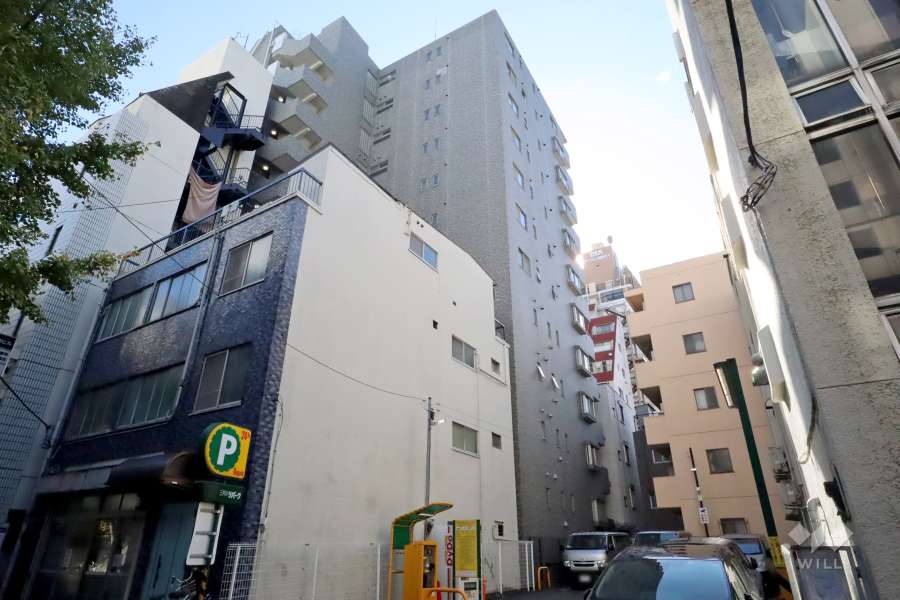 ユニオンパレス御徒町の外観(北西側から)