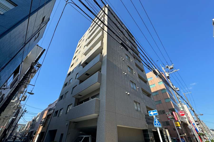 ルピナス新御徒町の外観（南東側から）