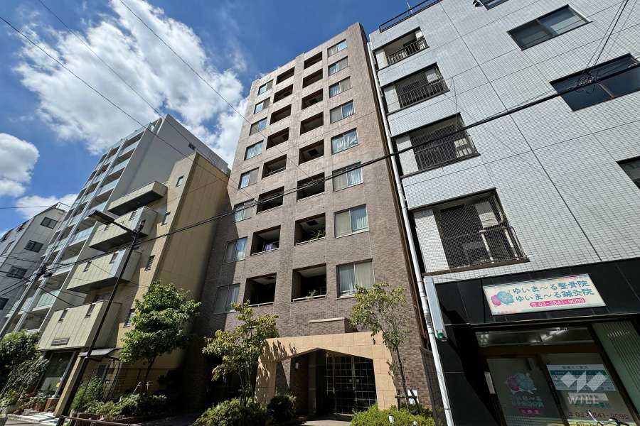 レジェンド松が谷の外観（北東側から）