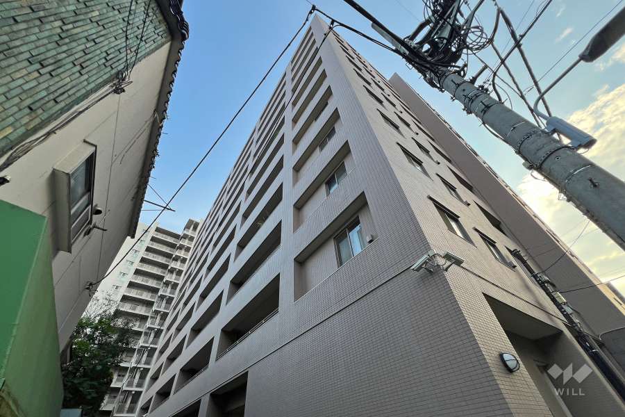 クリオ浅草参番館の外観（北東側から）