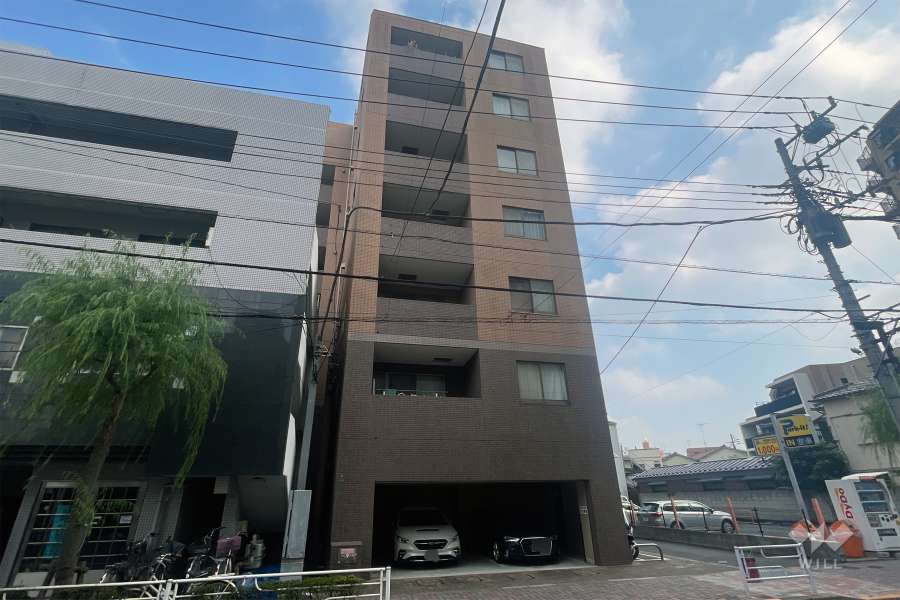 プリムローズ根岸エーフォートの外観（南西側から）