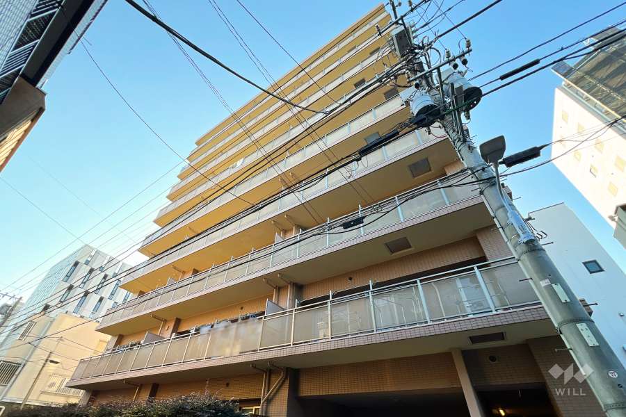 クリオ東浅草の外観（北東側から）