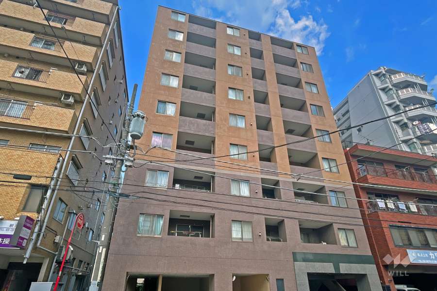 プリムローズ根岸ビーフォートの外観（南西側から）