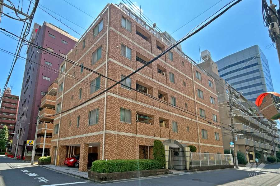 レーベンシティオ浅草ハイセレサの外観（北側から）