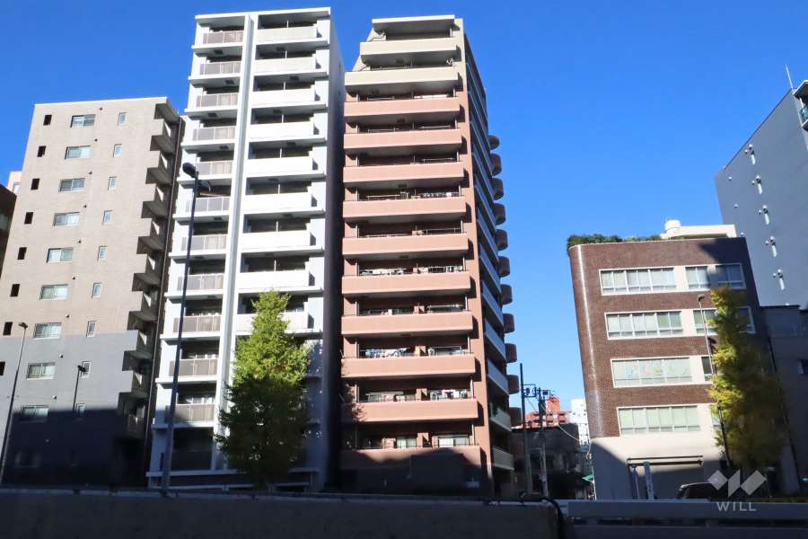 コアマンションフリージオ上野の外観(東側から)