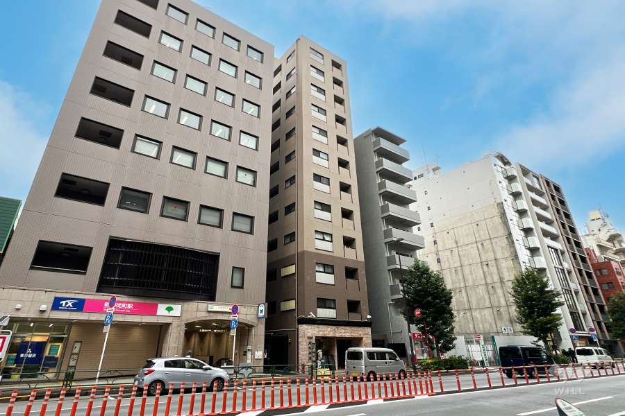 レガロ新御徒町ステーションパレスの外観（北東側から）