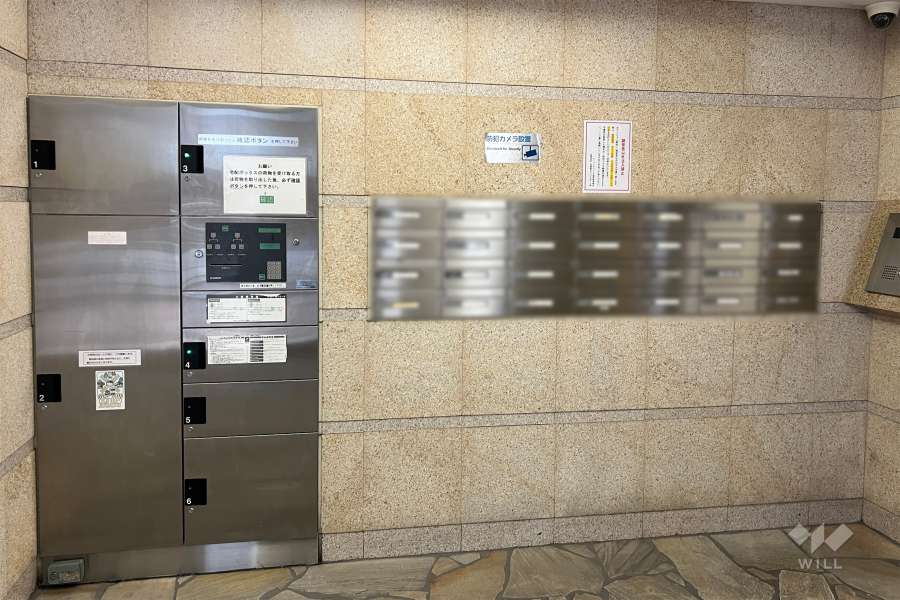 宅配ボックスと共用ポスト