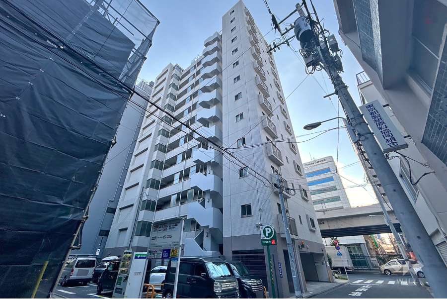 デュオステージ御徒町の外観（北東側から）