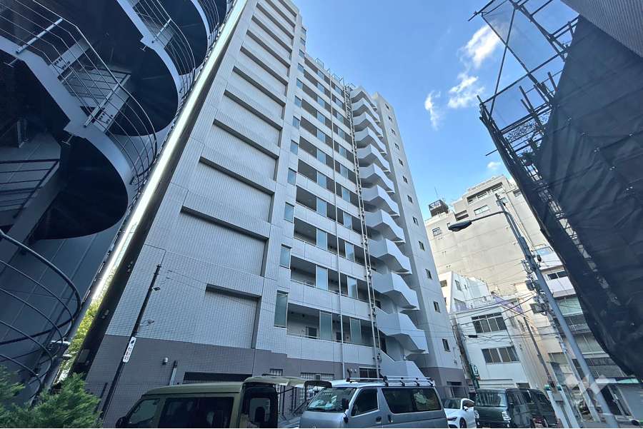 デュオステージ御徒町の外観（南東側から）