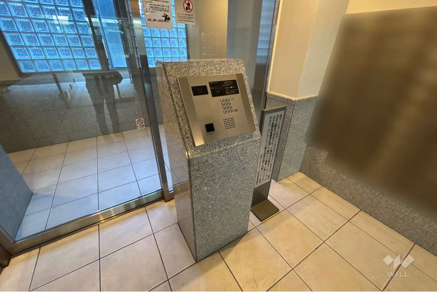 オートロックの操作盤